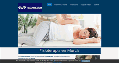 Desktop Screenshot of clinicanovofisio.com